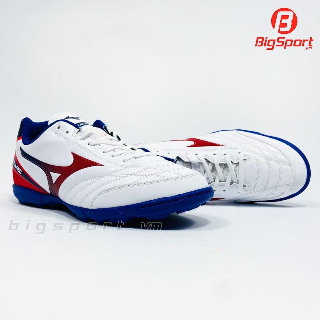 Giày đá bóng Mizuno Monarcida Neo Sala Select đế TF màu trắng