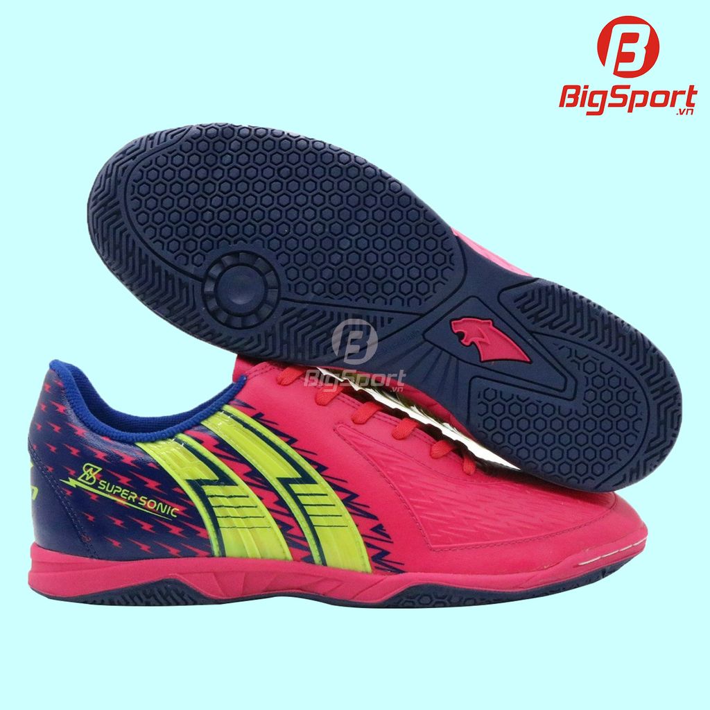 Giày Futsal Pan Super Sonic S IC màu hồng chính hãng