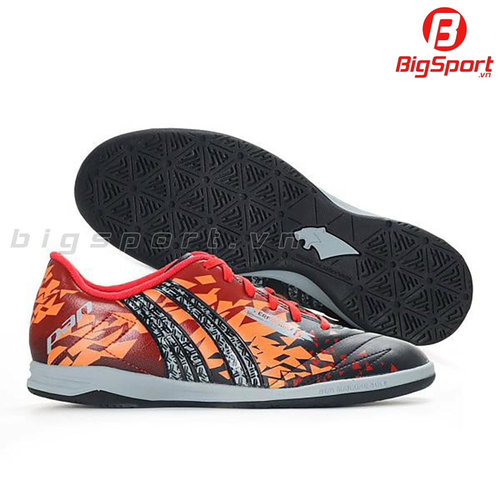 Giày Futsal Pan Performax 8 chính hãng đen đỏ