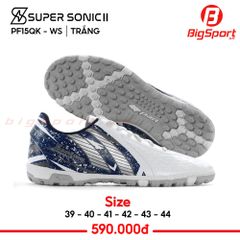 Giày Pan Super Sonic 2 đế TF màu trắng