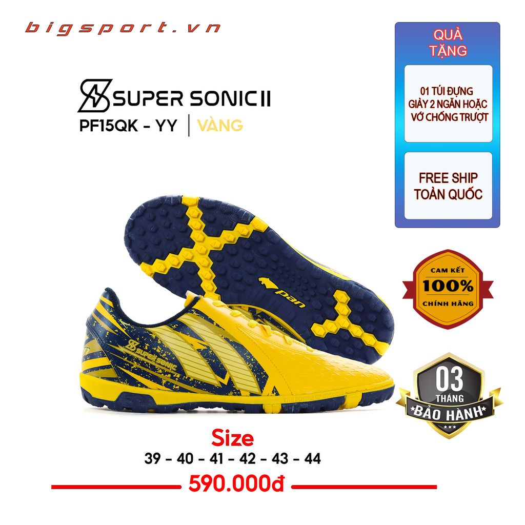Giày Pan Super Sonic 2 đế TF
