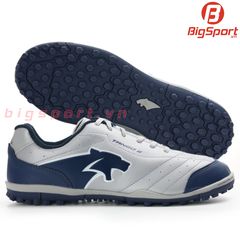 Giày Pan Tango 2 đế TF chính hãng màu bạc phối navy