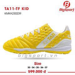 Giày đá bóng trẻ em Kamito Tuấn Anh - TA11 màu vang 2023