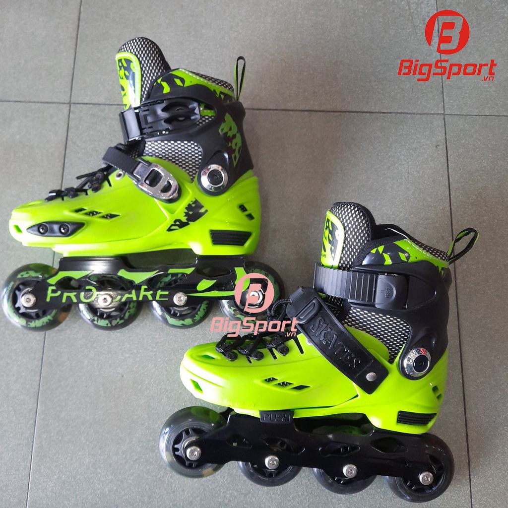 Giày patin Procare 808 chính hãng xanh lá