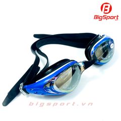 Kính bơi có độ Whale 2409 màu xanh phối đen