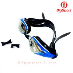 Kính bơi có độ Whale 2409 màu xanh phối đen