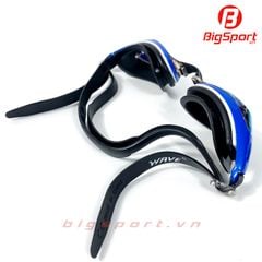 Kính bơi có độ Whale 2409 màu xanh phối đen