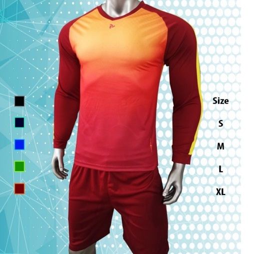 Quần Áo Thủ Môn Tay Dài Có Đệm (Đỏ) – Bigsport.Vn