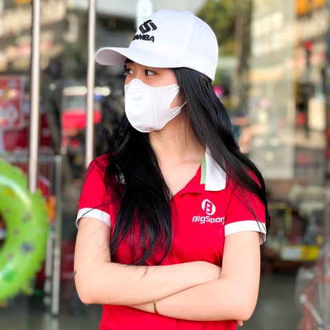 Nón thể thao lưỡi trai Samba SN02 màu trắng