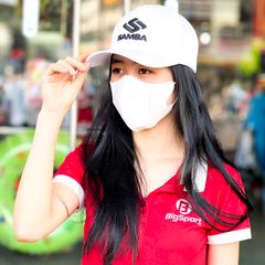 Nón thể thao lưỡi trai Samba SN02 màu trắng
