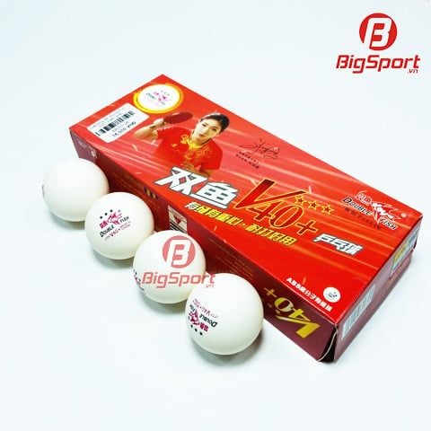 Quả bóng bàn Double Fish V40+ 3 sao