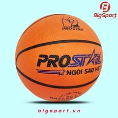 Quả Bóng rổ cao su Prostar số 3 chính hãng màu cam