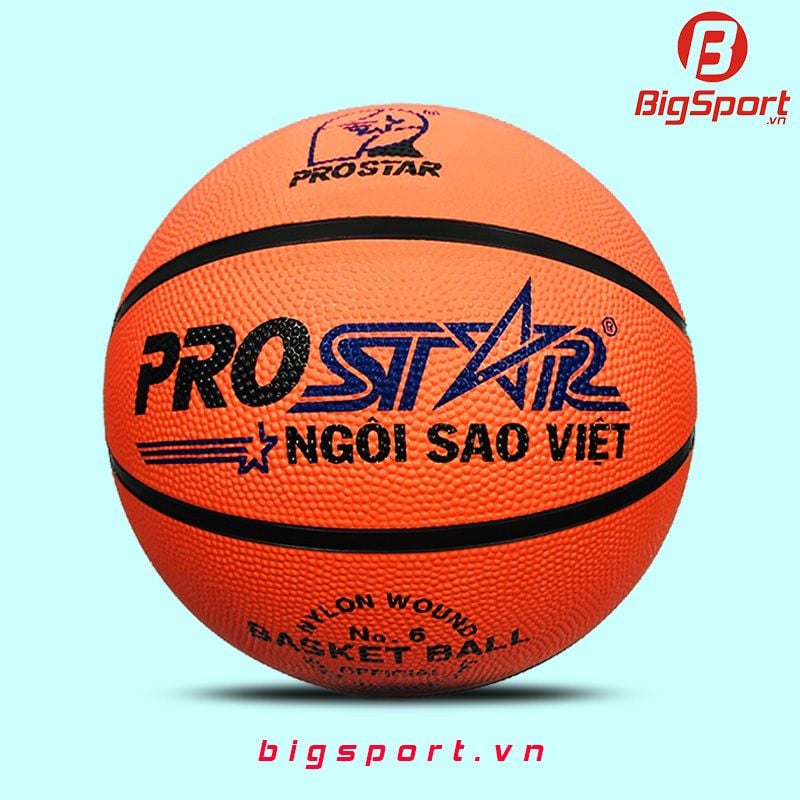 Quả Bóng rổ cao su Prostar số 6 chính hãng