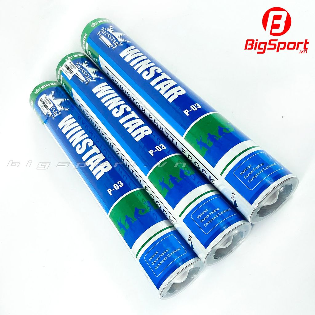 Quả cầu lông WinStar P-03 hộp 12 quả