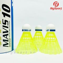 Quả cầu lông nhựa Yonex Mavis 10 màu vàng