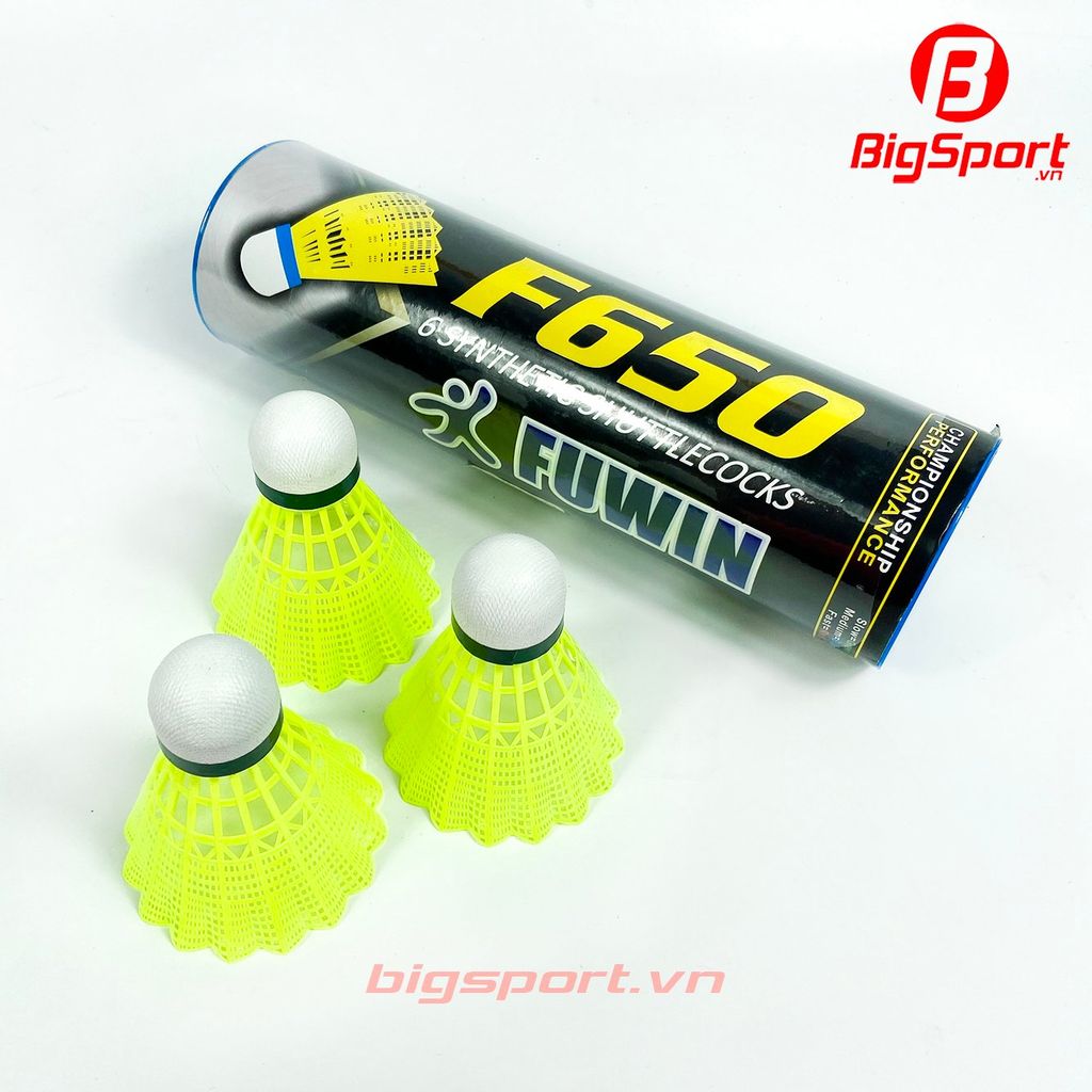 Quả cầu nhựa Fuwin 650 màu vàng