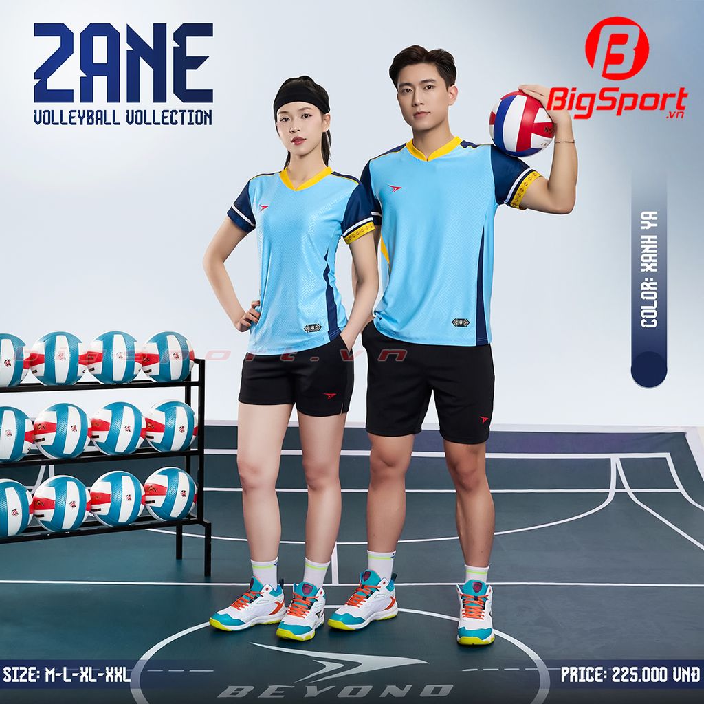 Quần áo bóng chuyền Nữ Beyono Zane
