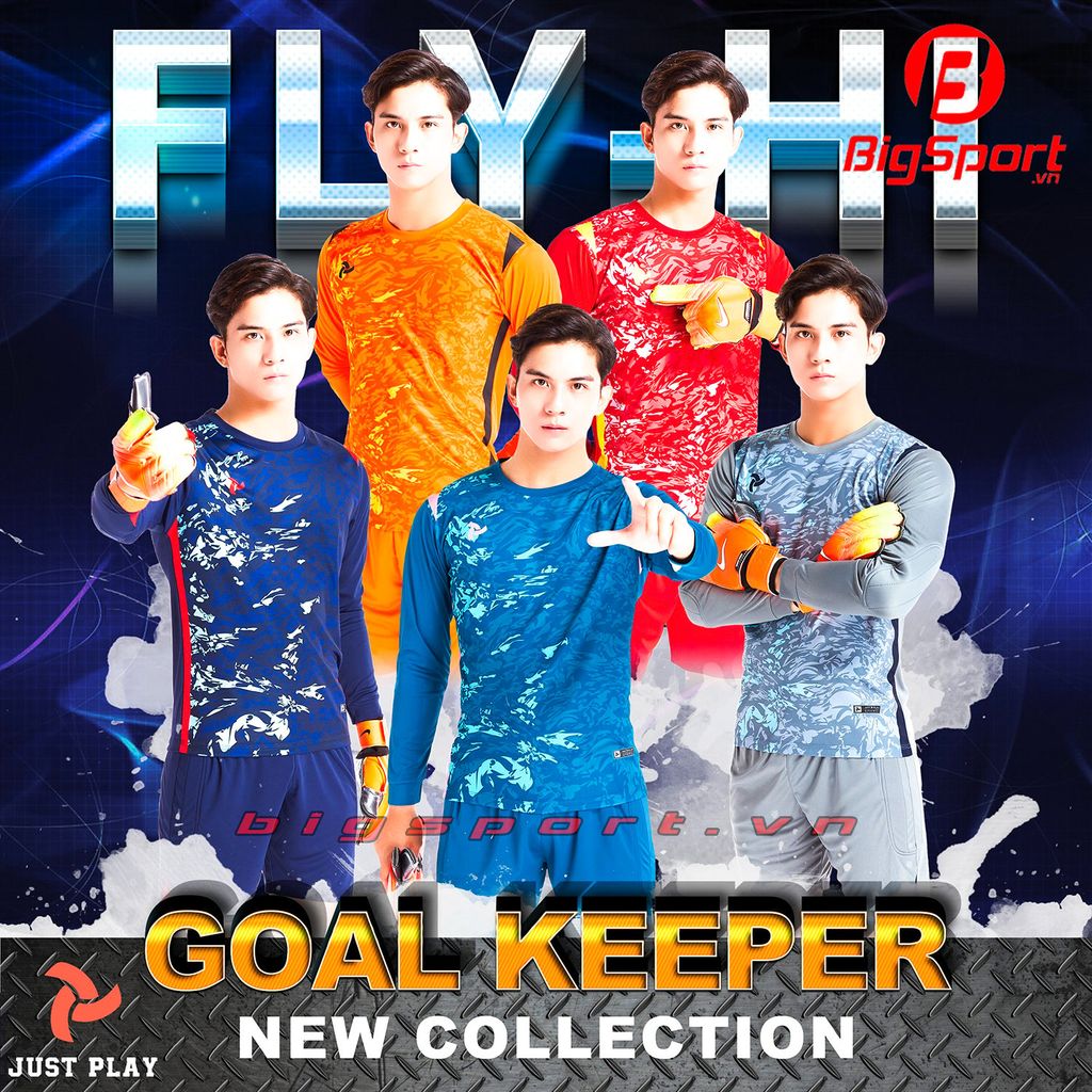 Quần áo thủ môn dài tay Justplay Fly-Hi