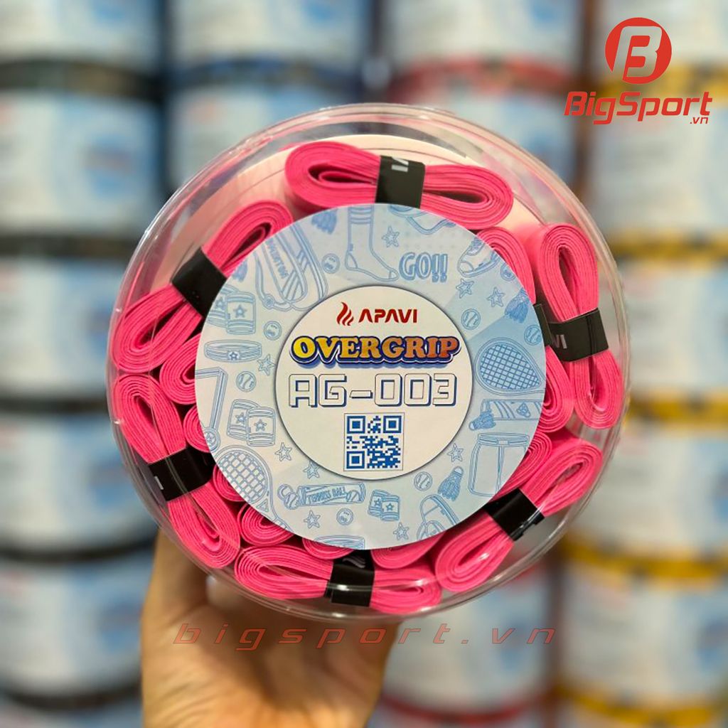 Quấn cán vợt cầu lông Apavi AG-003 đục lổ