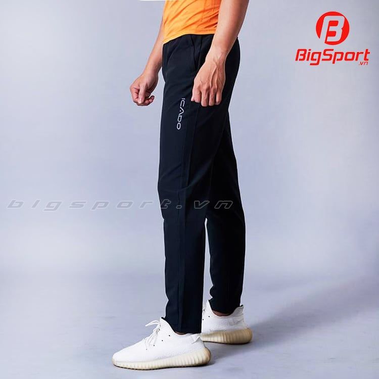 Quần dài thể thao nam Icado AA1 màu đen