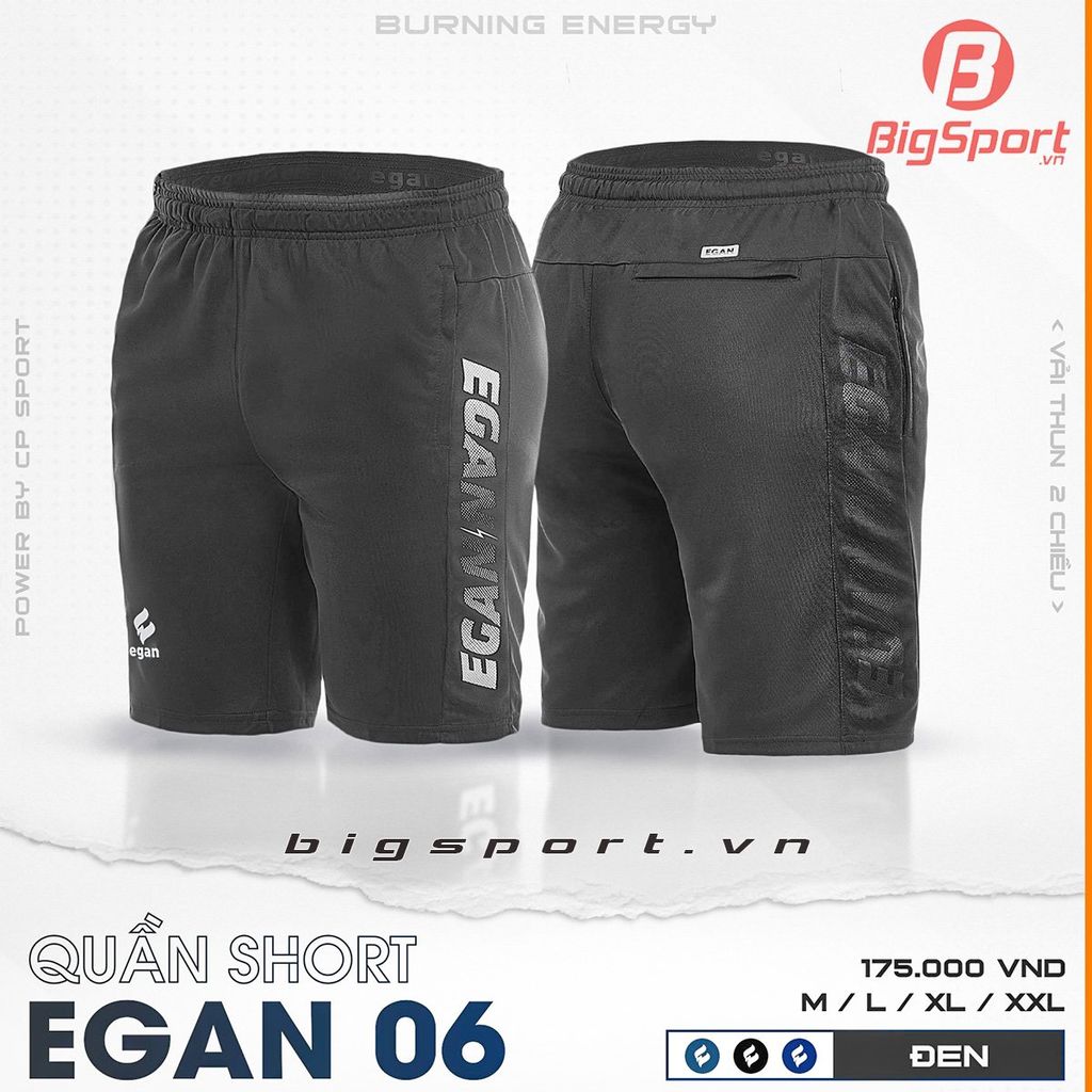 Quần short thể thao nam Egan 6
