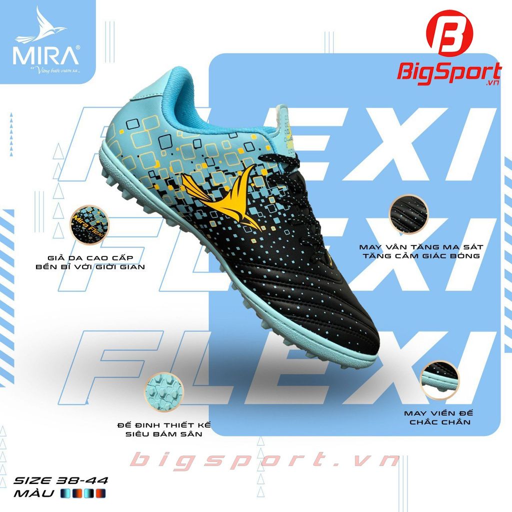 Giày đá bóng sân cỏ nhân tạo Mira Flexi