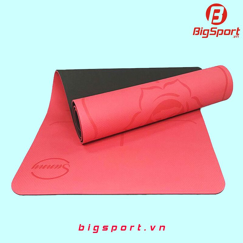 Thảm tập Yoga định tuyến Sunny 6mm 2 lớp