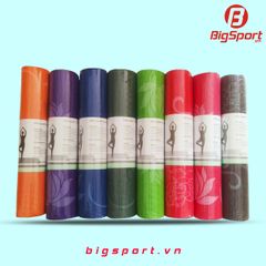 Thảm tập yoga PVC hoa văn