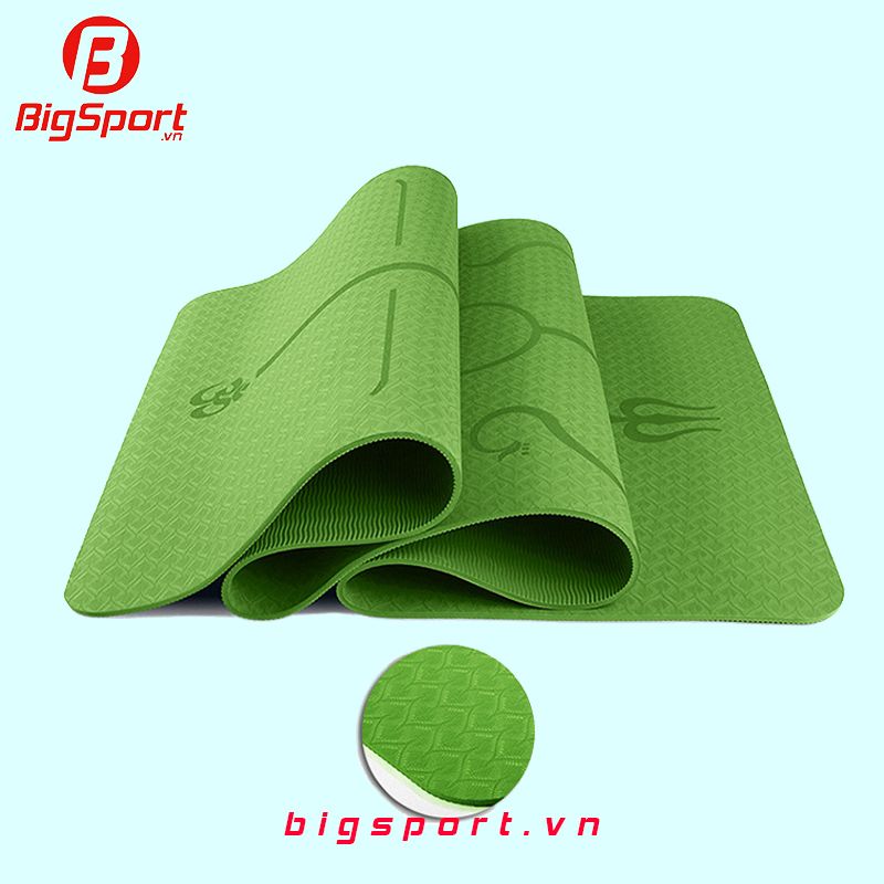 Thảm tập Yoga TPE định tuyến 8mm