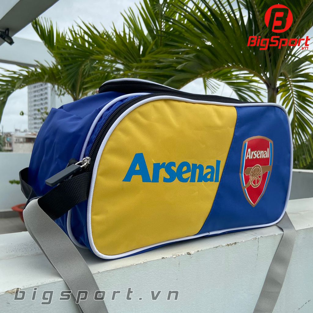 Túi đựng giày 2 ngăn Arsenal màu vàng