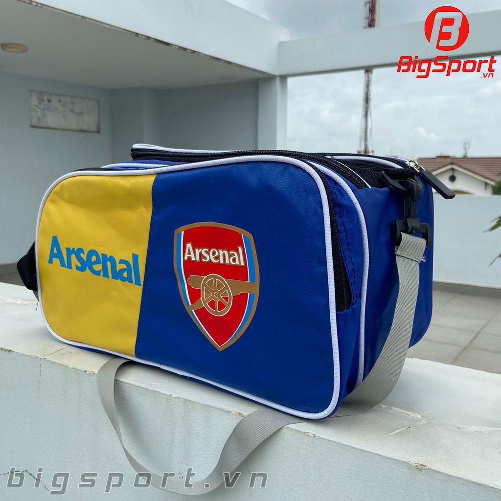 Túi đựng giày 2 ngăn Arsenal màu vàng
