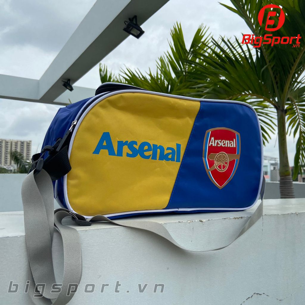 Túi đựng giày 2 ngăn Arsenal màu vàng