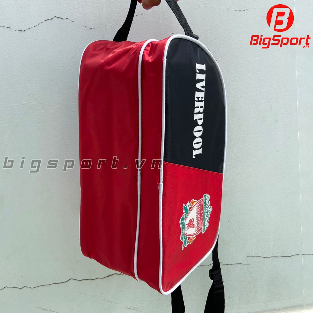 Túi đựng giày 2 ngăn Liverpool màu đỏ