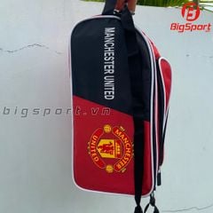 Túi đựng giày 2 ngăn Manchestr United màu đen đỏ