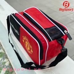 Túi đựng giày 2 ngăn Manchestr United màu đen đỏ