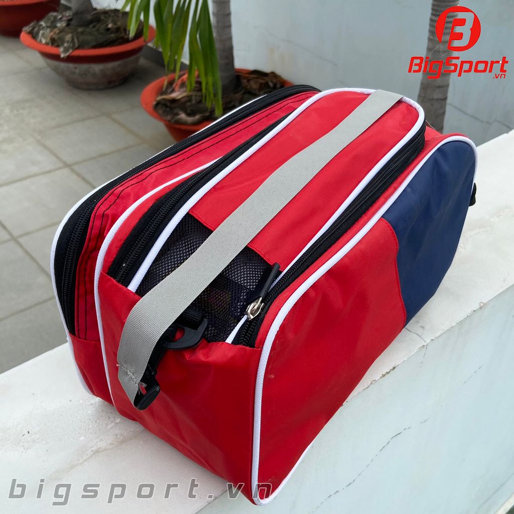 Túi đựng giày 2 ngăn Pari Saint Germain màu đỏ