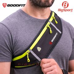 Túi đeo bao tử thể thao GoodFit GF106RB màu đen