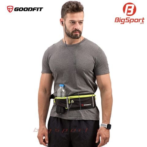 Túi đeo bao tử thể thao GoodFit GF106RB màu đen