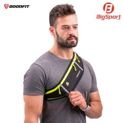 Túi đeo bao tử thể thao GoodFit GF106RB màu đen
