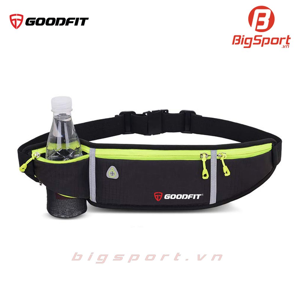 Túi đeo bao tử thể thao GoodFit GF106RB màu đen
