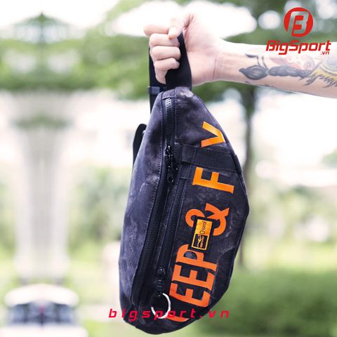 Túi bao tử thể thao Keep Fly màu đen camo