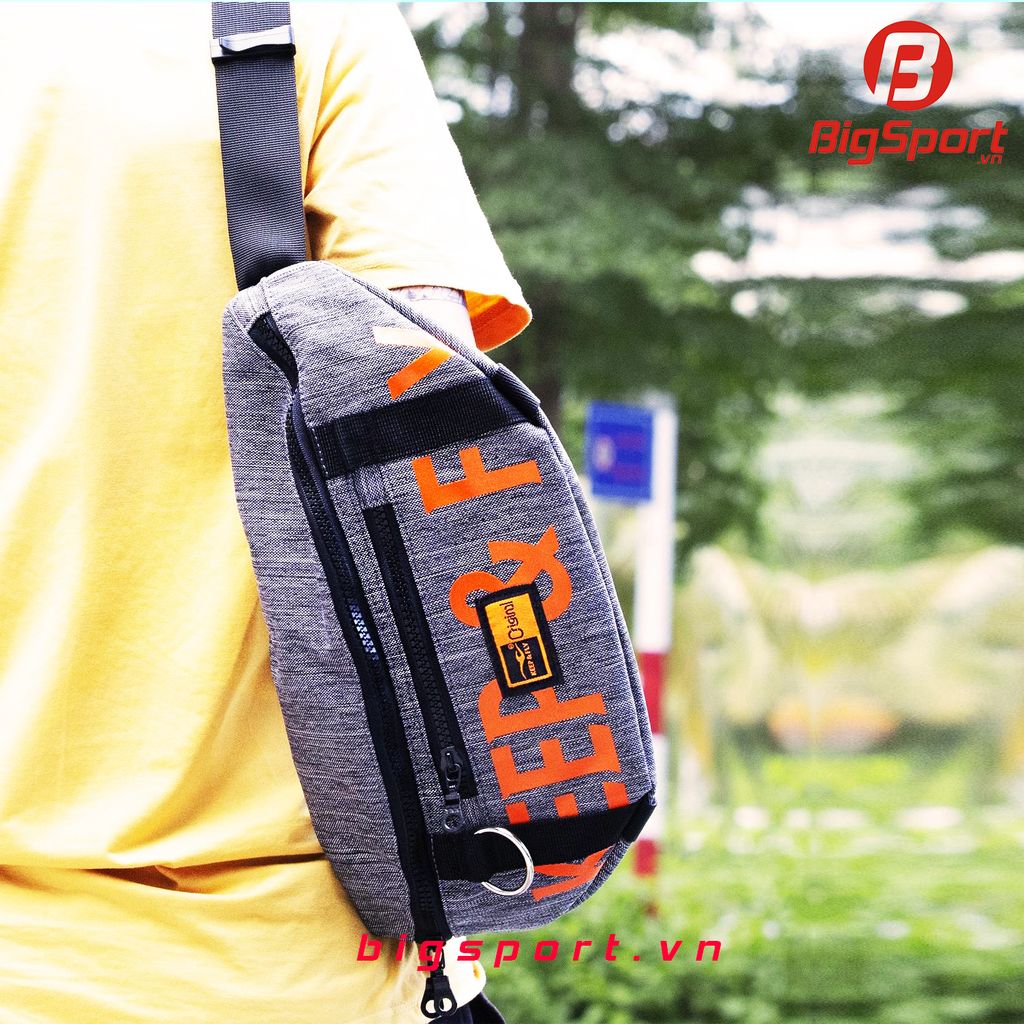 Túi bao tử thể thao Keep Fly màu xám