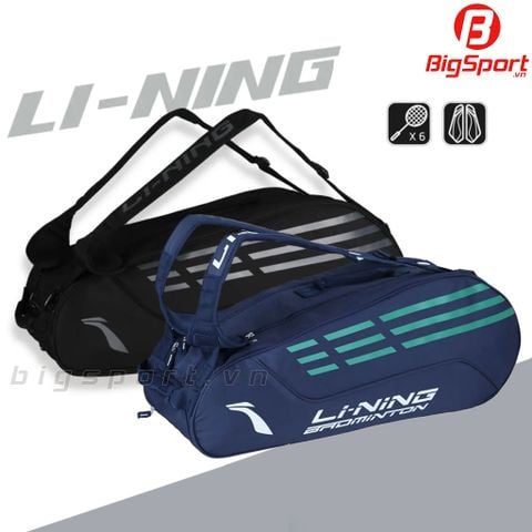 Túi cầu lông Lining ABJS023 màu đen chính hãng