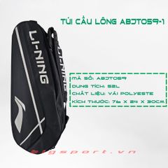 Túi Cầu Lông Lining ABJT059-1 màu đen