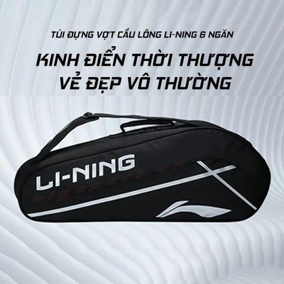 Túi Cầu Lông Lining ABJT059-1 màu đen