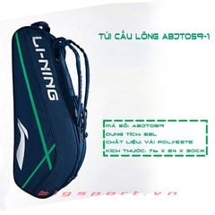 Túi Cầu Lông Lining ABJT059-2 màu xanh dương