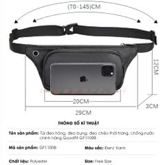 Túi đeo bao tử thể thao GoodFit GF110RB