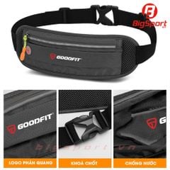 Túi đeo bao tử thể thao GoodFit GF116RB màu đen