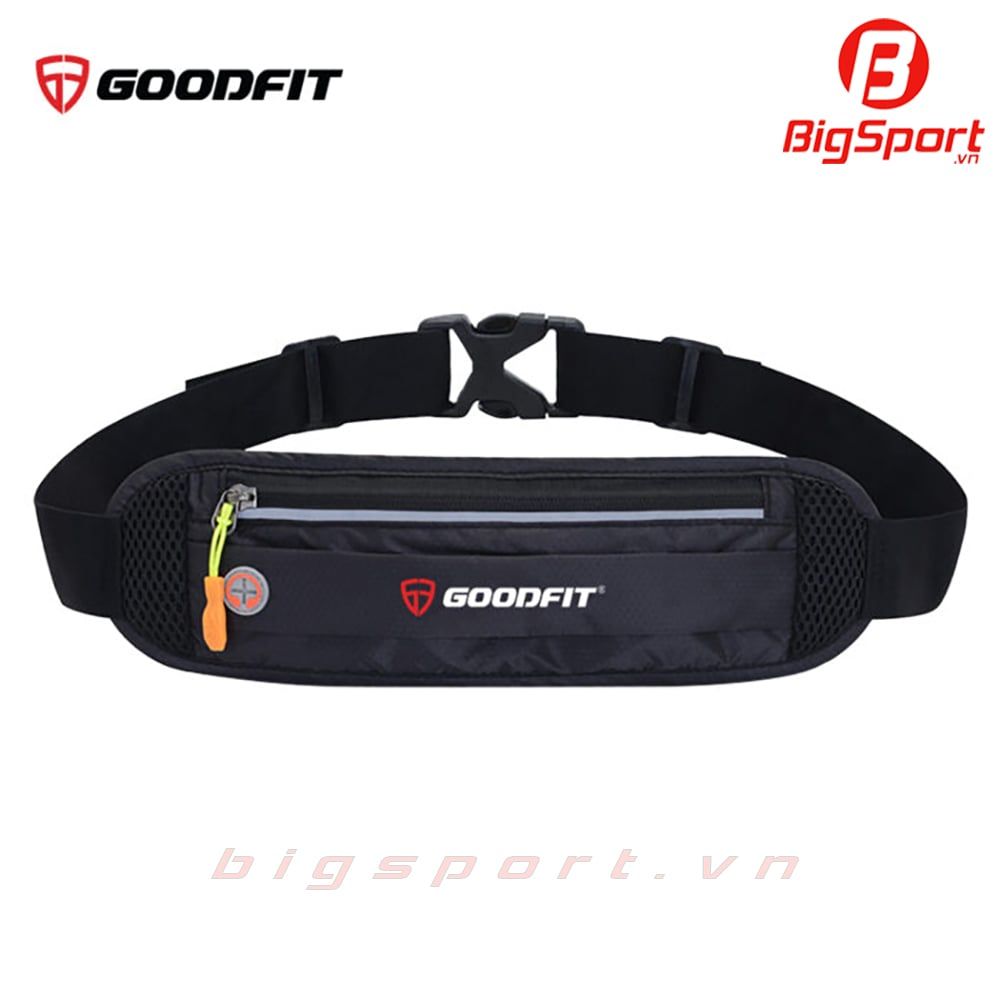 Túi đeo bao tử thể thao GoodFit GF116RB màu đen