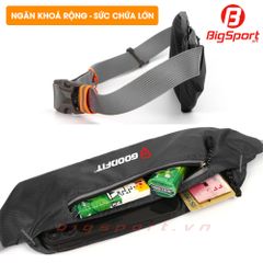 Túi đeo bao tử thể thao GoodFit GF118RB màu đen